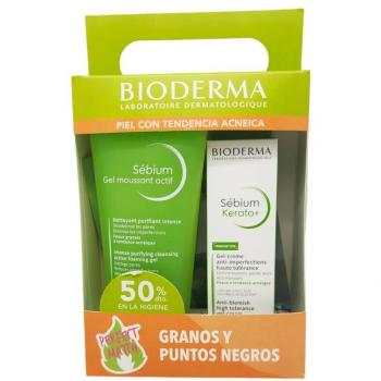 Pack Bioderma Sébium Kerato+ 30ml + Sébium Gel Moussant Actif 200ml