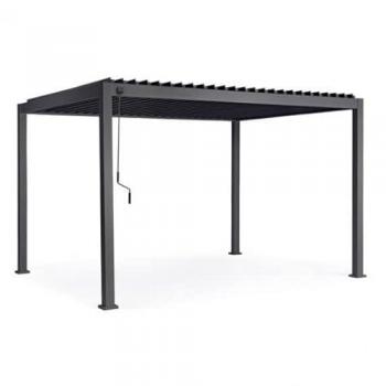Pérgola Ocean 3x4 m Antracita Bizzotto