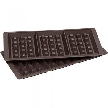 Moldes de Silicona para Gofres Lurch - Set de 2 Unidades, Antiadherentes y Fáciles de Limpiar, 29 x 14.5 cm