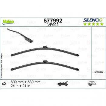 Limpiaparabrisas delantero VALEO con hoja plana 577992