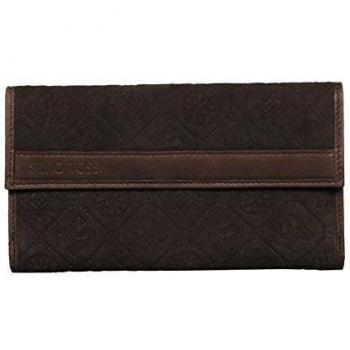 SILVIO TOSSI - Swiss Label Cartera Marrón Oscuro Única