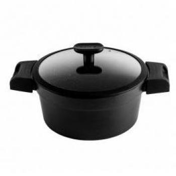 Fagor Alutherm Olla de Inducción con Tapa de Cristal de 24 cm