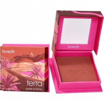 Terracotta Golden Shimmer Powder Blush