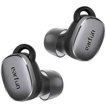 Earfun Free Pro 3 - Auriculares Bluetooth TWS con ANC (Negro)