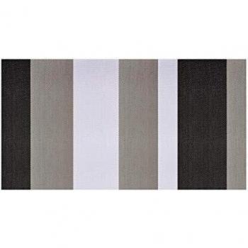 Atmosfera Home Alfombra Living Deco Gris. Tejido DE Vinilo. SE Puede Fregar