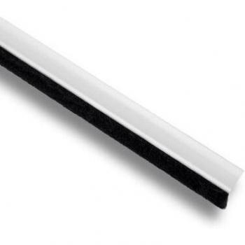 2157–2 Bas de porte avec brosse 1 m, autocollant