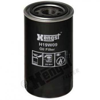 Filtro de aceite HENGST FILTER H19W09 - Tipo: Filtro de aceite, Marca: HENGST FILTER, Modelo: H19W09