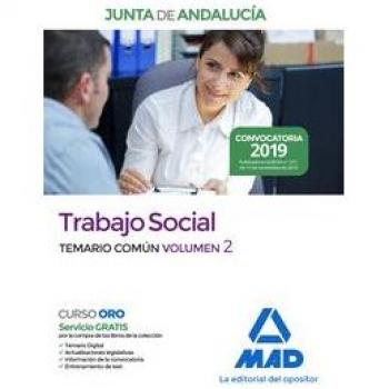 Trabajo Social  de la Junta de Andalucía. Temario común volumen 2
