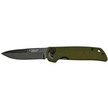Camillus Cuda Mini, Cuchillo Plegable Unisex Adulto, Verde