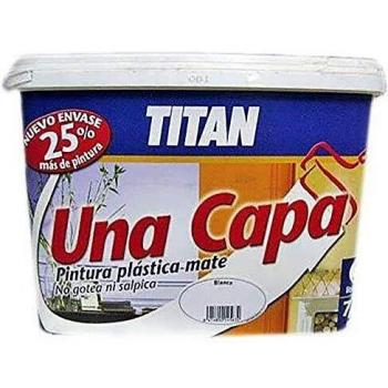 Titanlux Una Capa pintura para paredes Blanco 4 L