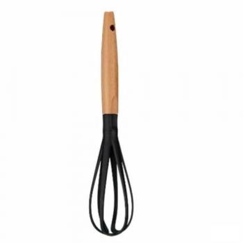 Batidor de Varillas Manual Kinvara 6,5 x 31 cm - Negro - Set de 12 Unidades