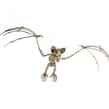 Smiffys-46912 Esqueleto de murciélago, natural, 7cmx32cmx72cm / 3inx13inx2in, color, applicable