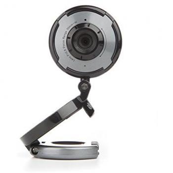 Webcam NGS SpringCam300, 9 MP, USB 2.0, con micrófono incorporado, color negro y plata