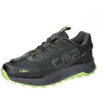 Zapatillas CMP Phelyx Waterproof Multisport para Hombre, color Gris, negro, verde lima y azul lago, talla 41 EU
