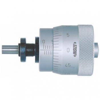 Insize 6373 – 13 W grandes dedal micrometre cabeza, Plain, soporte de punta de eje, 0 mm-13 mm, graduación 0,01 mm