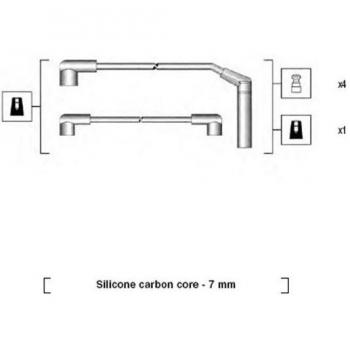 Juego de cables de encendido MAGNETI MARELLI 941285040867
