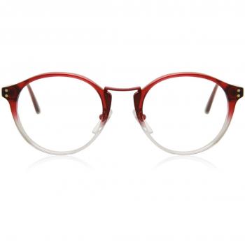 Retrosuperfuture NUMERO 43 PPQ Men's Eyeglasses Burgundy Size 48 - Frame Only - Blue Light Block Available