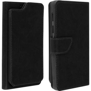 Funda Cartera Negra para Smartphones de 5.3 a 5.5