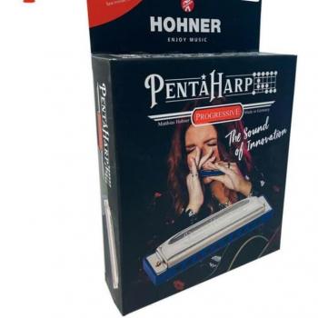 Hohner Pentaharp G-Minor Progressive Tuned Harmonica M21BX
