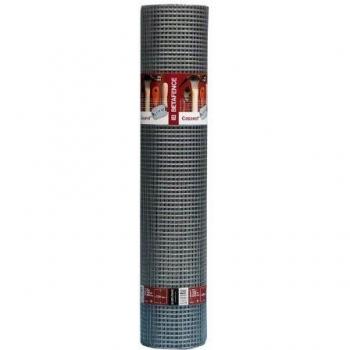 Malla Electrosoldada Zincada 12x12 mm, Rollo de 25 m, Altura 102 cm