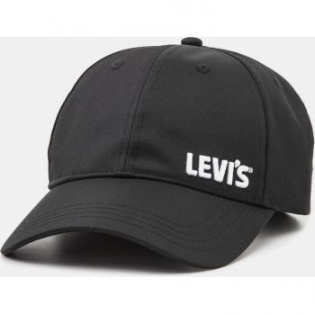 Gorra de béisbol Levi's Gold Tab en negro