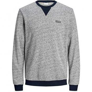 Jack & Jones Jersey Jersey JORSHEEN Crew Neck 12165792 Light Grey Melange gris claro S