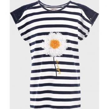 Camiseta de niña azul marino La Ormiga 1071070304