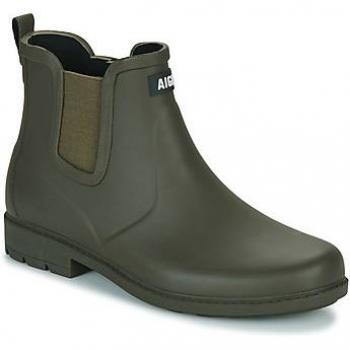Aigle Carville Short Wellington Boots - Kaki - Male - Size: 9 UK