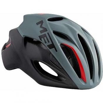 MET Casco RIVALE Gris Negro L