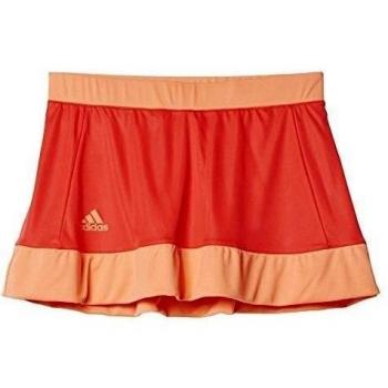 adidas Court Skort - Falda para mujer, color naranja / rojo, talla 2XSL