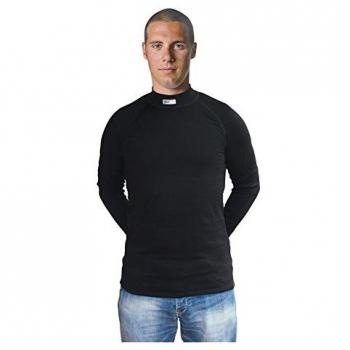 Biotex Technotrans Camiseta Interior con Manga Corta, Hombre, Negro, XS