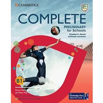 Complete Preliminary for Schools English for Spanish Speakers Student's Book without answers with Digital Pack (Tapa blanda)