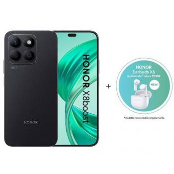 Honor X8boost + Auriculares X6 - Smartphone Doble SIM 6.7 Android 13, 4G, USB Tipo-C, 8GB RAM, 256GB Almacenamiento, Batería de 4500