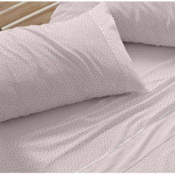 Juego de Sábanas Estampadas Dorvel Burrito Blanco Modelo 865 Color Nude 90 cm