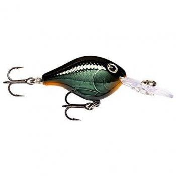Rapala Bx Brat-Material Cuerpo de Balsa-Señuelo Pesca en Agua Dulce-Profundidad de Nado 0,9m-5cm/10g-Hecho en Estonia-Blue Ghost, Unisex-Adult, Carbon, 3cm / 4g