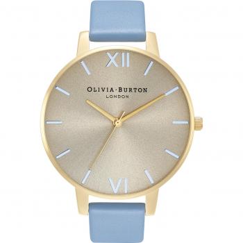 Olivia Burton Women's Analog Quartz Watch with Synthetic Leather Strap OB16EN15 (38 mm)