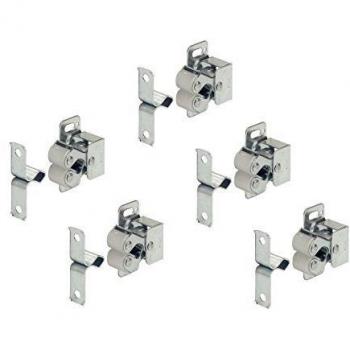 GedoTec 5 pcs doble-capturas de rodillos Profi Line balompié bola Muebles Young acero galvanizado | Fabricado en Alemania