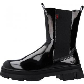 Botas Niña Kickers Kick Goz Negro