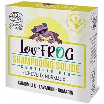 Lov'Frog Organic Solid Shampoo for Normal Hair 50g