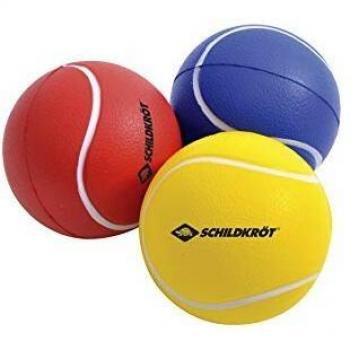 Juego de 3 Pelotas Soft Schildkröt de 7 cm en Colores (Rojo, Amarillo, Azul)