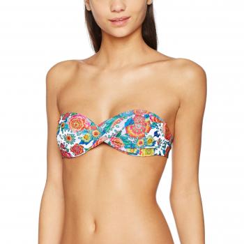 Banana Moon Boro Camino, Parte Superior del Bikini Para Mujer, Blanco