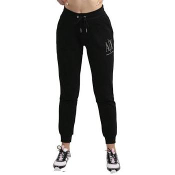 Armani Exchange Women's Black Cotton Sweatpants Size L