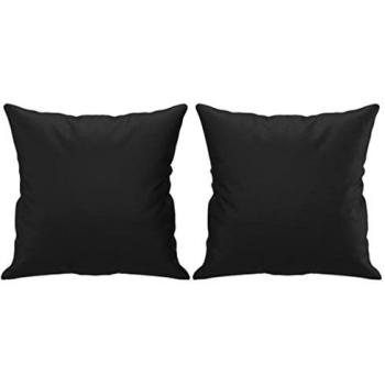 Cojines Decorativos 2 uds Cuero Sintético Color Capuchino, Crema y Gris 40x40 cm para Sofá, Silla, Sala de Estar, Salón, Dormitorio, Habitación y Coche Interior