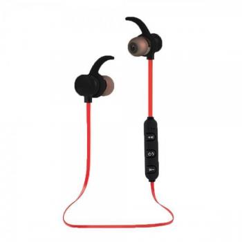 Esperanza EH186K Auriculares Inalámbricos Bluetooth Deportivos Dentro de Oído Negro Rojo