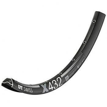 Llanta Dt Swiss X 432 Disc Negra con Cerchione X 32 Disc