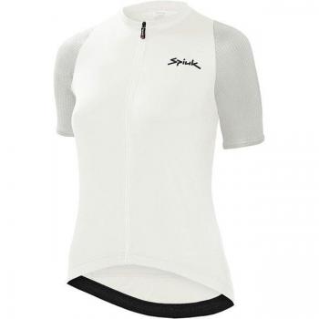 Maillot de ciclismo mujer Spiuk Anatomic manga corta blanco crema gris - XL
