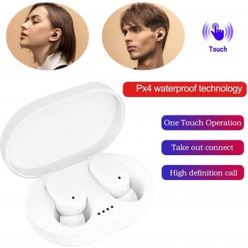 Auriculares Inalámbricos Bluetooth Estéreo con Cancelación de Ruido y Llamadas HD, Compatibles con iOS y Android