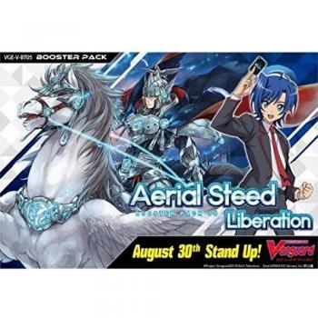 Cardfight Vanguard VGE-V-BT05-EN Aerial Steed Liberation Booster Display of 16 Packets, Multi