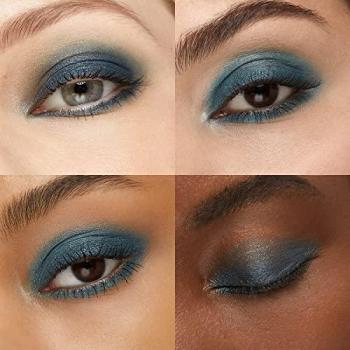 KIKO Milano Water Eyeshadow 18 - Sombra De Ojos Con Cobertura De Color Instantánea, Para Uso En Seco O Húmedo, 3g (Various Shades) - 18 Dark Slate Green