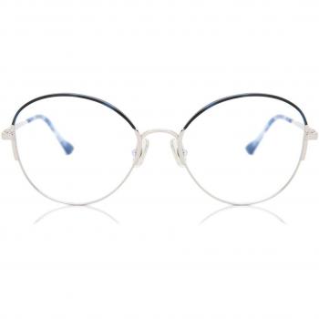 Sunday Somewhere HAILEY BLUE MARBLE Men's Eyeglasses Blue Size 54 (Frame Only) - Blue Light Block Available